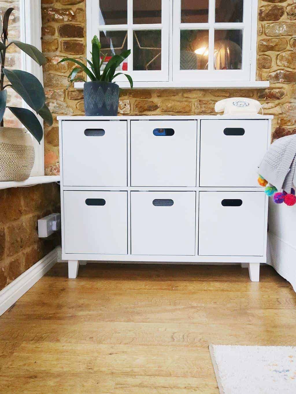 Living Room Storage for Toys